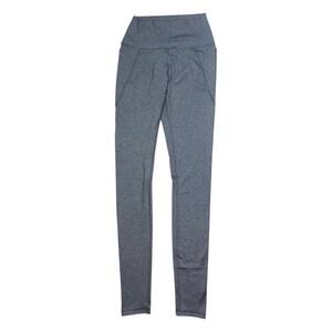 Amalli Talli Grey Pocket Leggings Mid-Rise Stretch Athletic Pant Small Tall Long